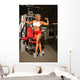 female bodybuilder Wall Mural