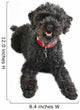 Black Poodle Wall Decal