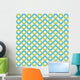 Circle Seamless Pattern Vector Wall Decal