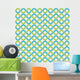 Circle Seamless Pattern Vector Wall Decal