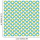 Circle Seamless Pattern Vector Wall Decal