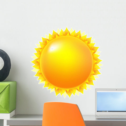 Bright Sun Wall Decal