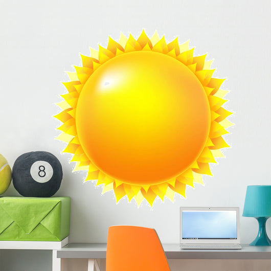 Bright Sun Wall Decal