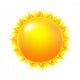 Bright Sun Wall Decal