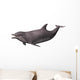 Dolphin on White Wall Decal