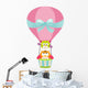 Owls in a Hot Air Balloon 