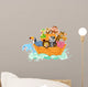 Noah's Ark cartoon Wall Decal