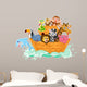 Noah's Ark cartoon Wall Decal