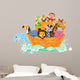 Noah's Ark cartoon Wall Decal