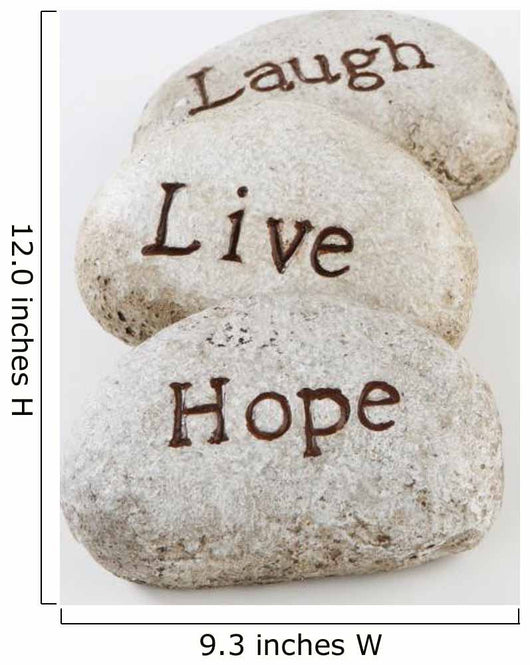 Inspiration Stones Wall Decal