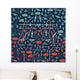 Seamless Military Pattern 05 Wall Decal