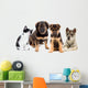 Puppies and Kitten Wall Decal