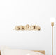 Yellow Labrador Puppies Wall Decal