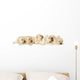 Yellow Labrador Puppies Wall Decal