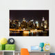View of Manhattan West side from New Jersey side of Hudson Wall Mural