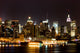 View of Manhattan West side from New Jersey side of Hudson Wall Mural
