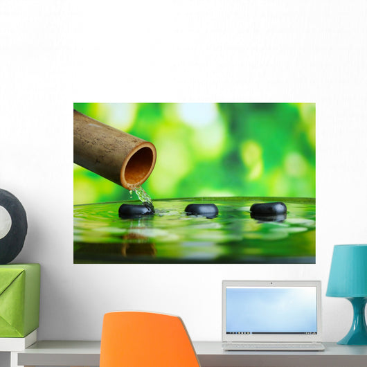 Spa Still Life with Wall Decal