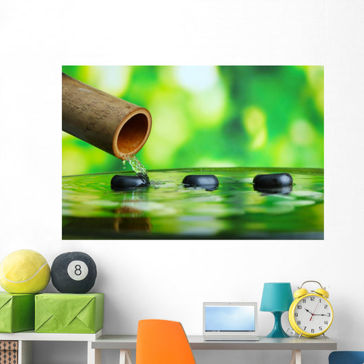 Spa Still Life with Wall Decal