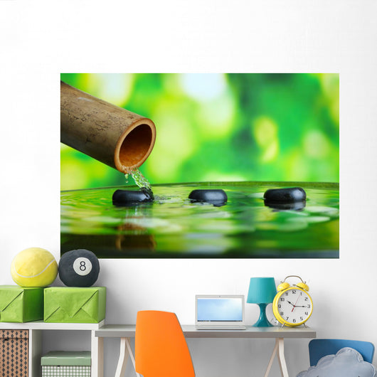 Spa Still Life with Wall Decal