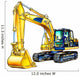 Excavator Illustration Color Isolated Art Work 