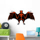 Bat Skeleton Wall Decal