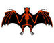 Bat Skeleton Wall Decal