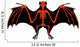Bat Skeleton Wall Decal