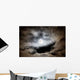 Bright Full Moon and Wall Decal