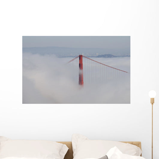Foggy Bridge Wall Decal