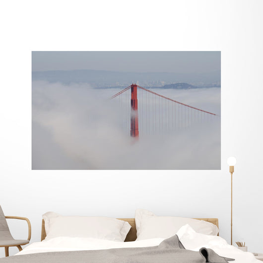 Foggy Bridge Wall Decal