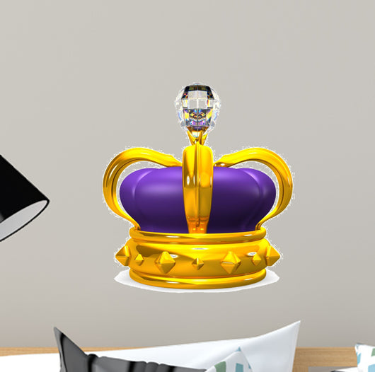 Front View Of Crown With Big Diamond 