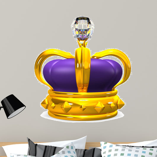 Front View Of Crown With Big Diamond 