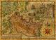 Map of the fantasy world 3 Wall Mural