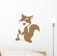 Cartoon Squirrel Wall Decal