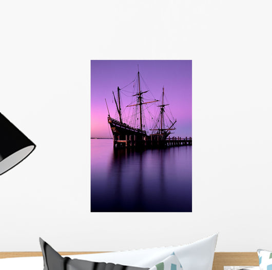 Tall Ship Wall Mural