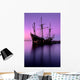 Tall Ship Wall Mural