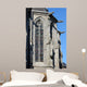 Gargoyles and stained-glass windows of the Cathedral of St. Waudru Mons 