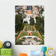 The Bahai Shrine,the terraced gardens Wall Mural