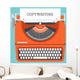 Copywriting Flat Illustration Concept Wall Decal
