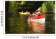 People Boating River Wall Decal