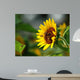 Busy Bee and Sunflower Wall Decal