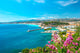 Nice City French Riviera Mediterranean Sea 
