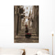 Stairs and Flowers Italian Wall Decal