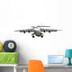Privat jet plane isolated on a white background Wall Mural