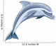 Dolphin Isolated on White Background 