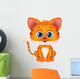 Cute Tiger Wall Decal