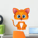 Cute Tiger Wall Decal