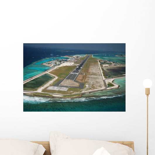 Male 'Airport Wall Mural