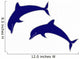 Jumping Dolphins Wall Decal