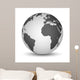 White and black globe 